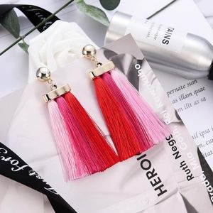 Red Plum & Pink Tassels